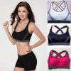 Women Sports Bra Top Push Up Fitness Running Yoga Bra Underwear Cotton Sport Women Gym Wear Yoga Fitness Sportswear Sports Tank