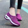 Women Tennis Shoes 2021 Female Gym Sport Shoes Stability Breathable Mesh Air Cushion Thick Sole Trainers Women Tennis Shoes