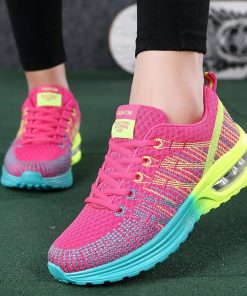 Women Tennis Shoes Athletic Fitness Shoes Breathable Trainers Shoes Plus Size 35-42 Outdoor Casual Sport Shoes tenis feminino