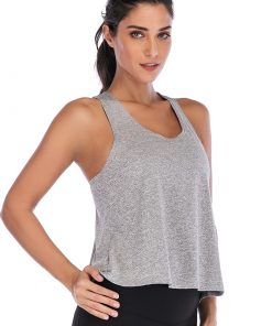 Women Yoga Top Sports Shirt Sleeveless Back Cross Yoga Tank Tops Gym Sport Fitness Vest Crop Top Women Yoga Refreshing Shirt