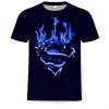 mens superman gym running t-shirt super hero jogging sports men's tight T-Shirt men fitness dry fit compression tshirt S-XXXL