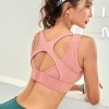 women sports bra Bra Running Yoga Brassiere Workout Gym Fitness High Impact shockproof for dancing training Vest Tank